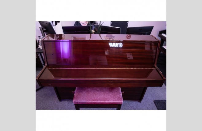 Used Offenbach Polished Wine Mahogany DU-4 Upright Piano - All Inclusive Premium Package (SN:143883) - Image 10